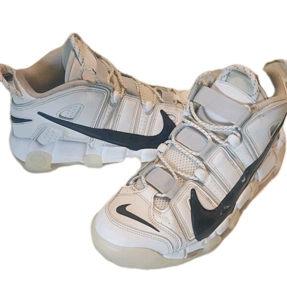 Nike Air More Uptempo ‘Copy Paste’ Men’s Size-11 Sneakers DQ5014‑100 Shoes White